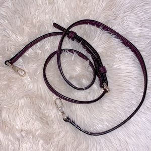 Kate Spade dark purple strap